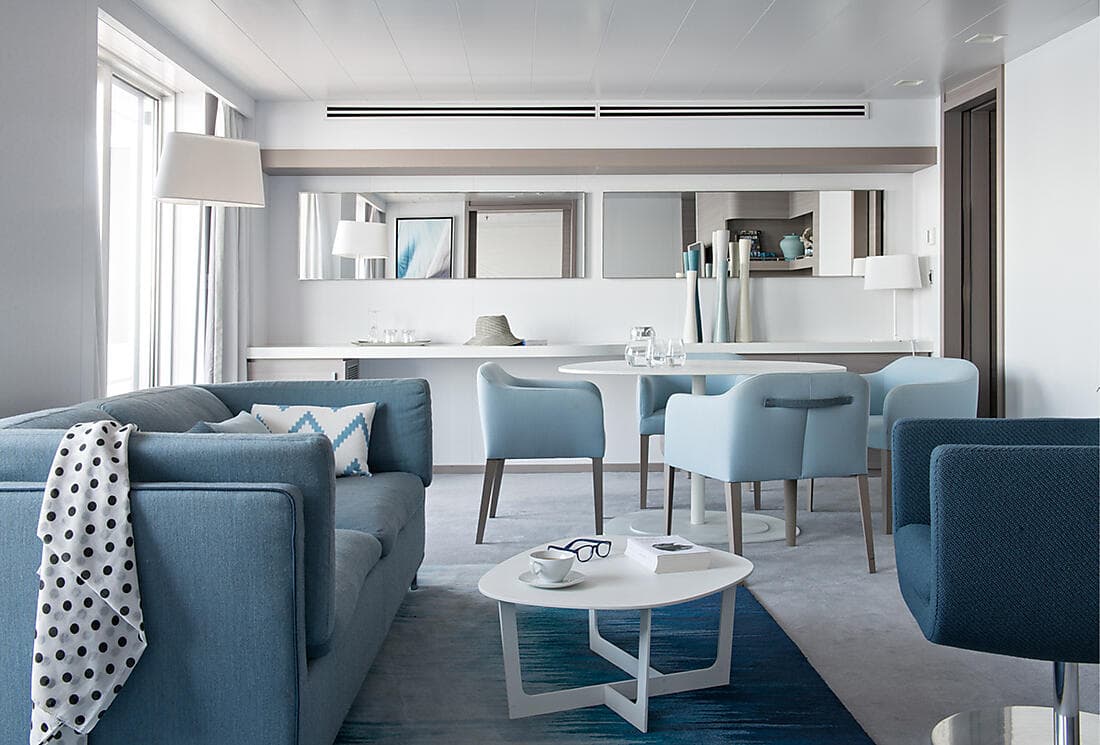 Kabinen-Karussell: Owner's Suite