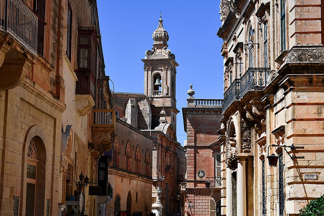 Visit of Malta's former capital, Mdina