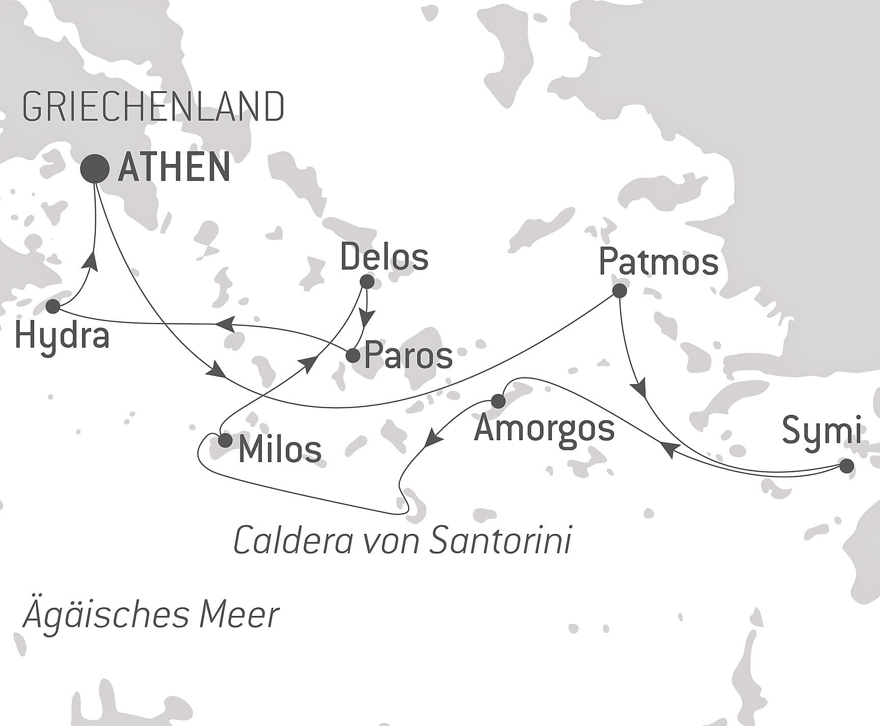 Im Herzen der griechischen Inseln