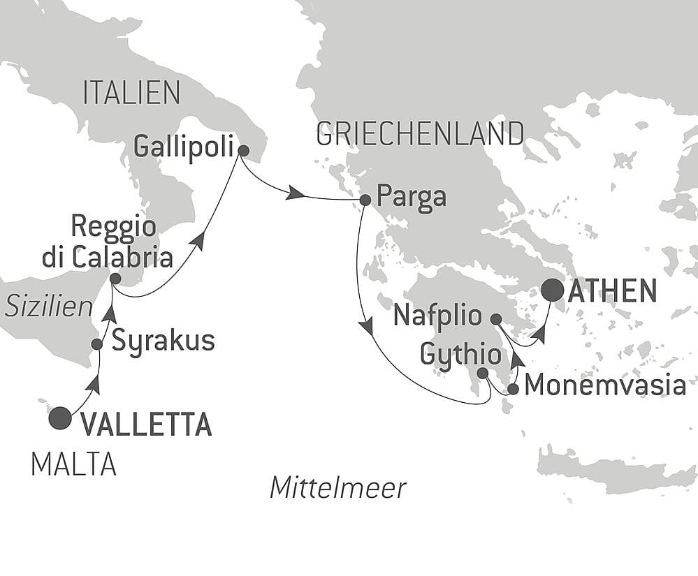 Antike Städte des Mittelmeers