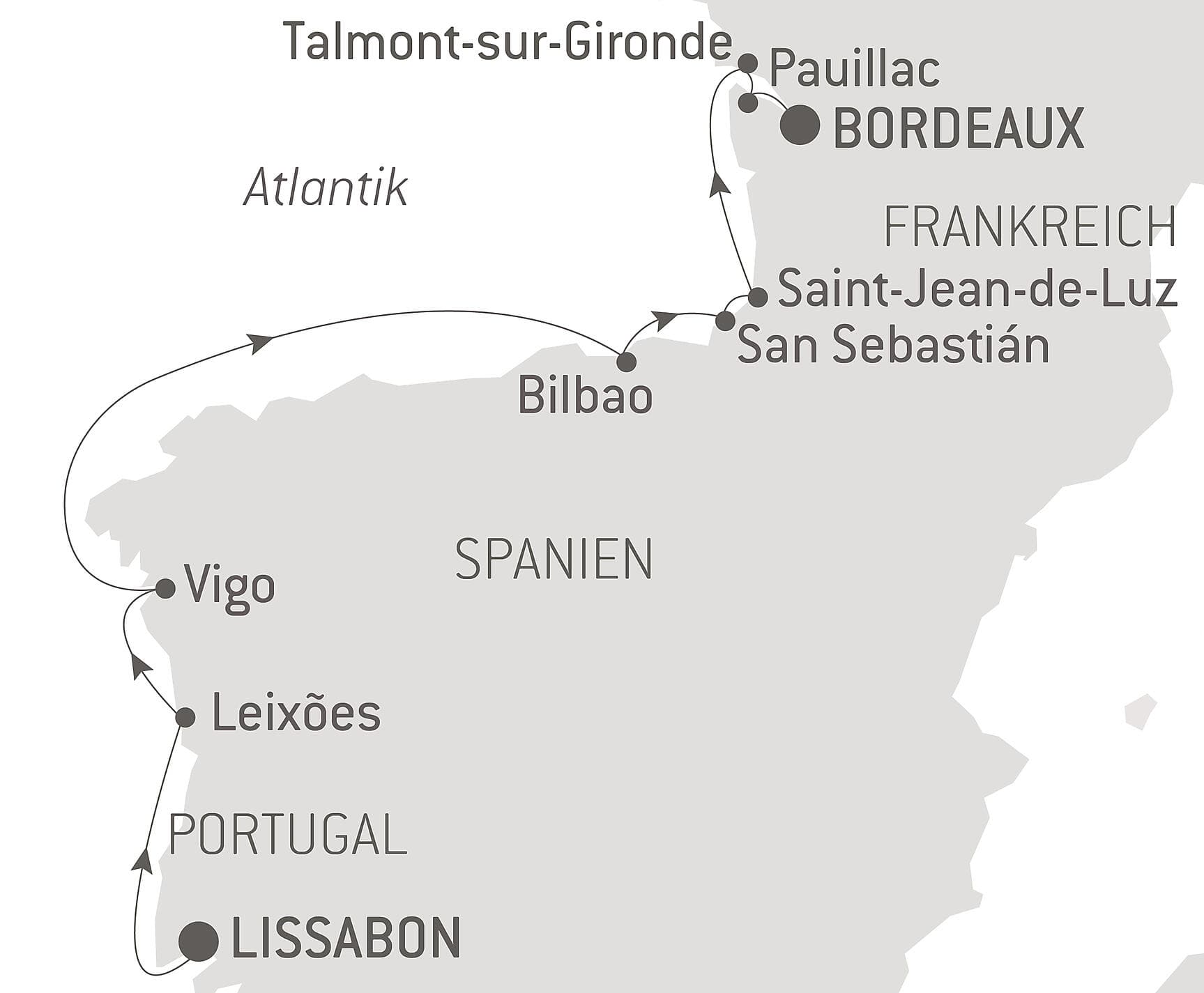 Gaumenfreuden, Weinberge und Ozean