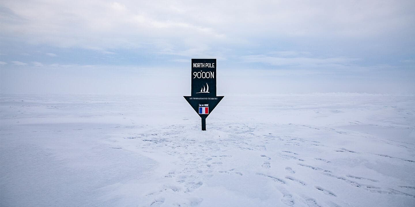 Der geografische Nordpol