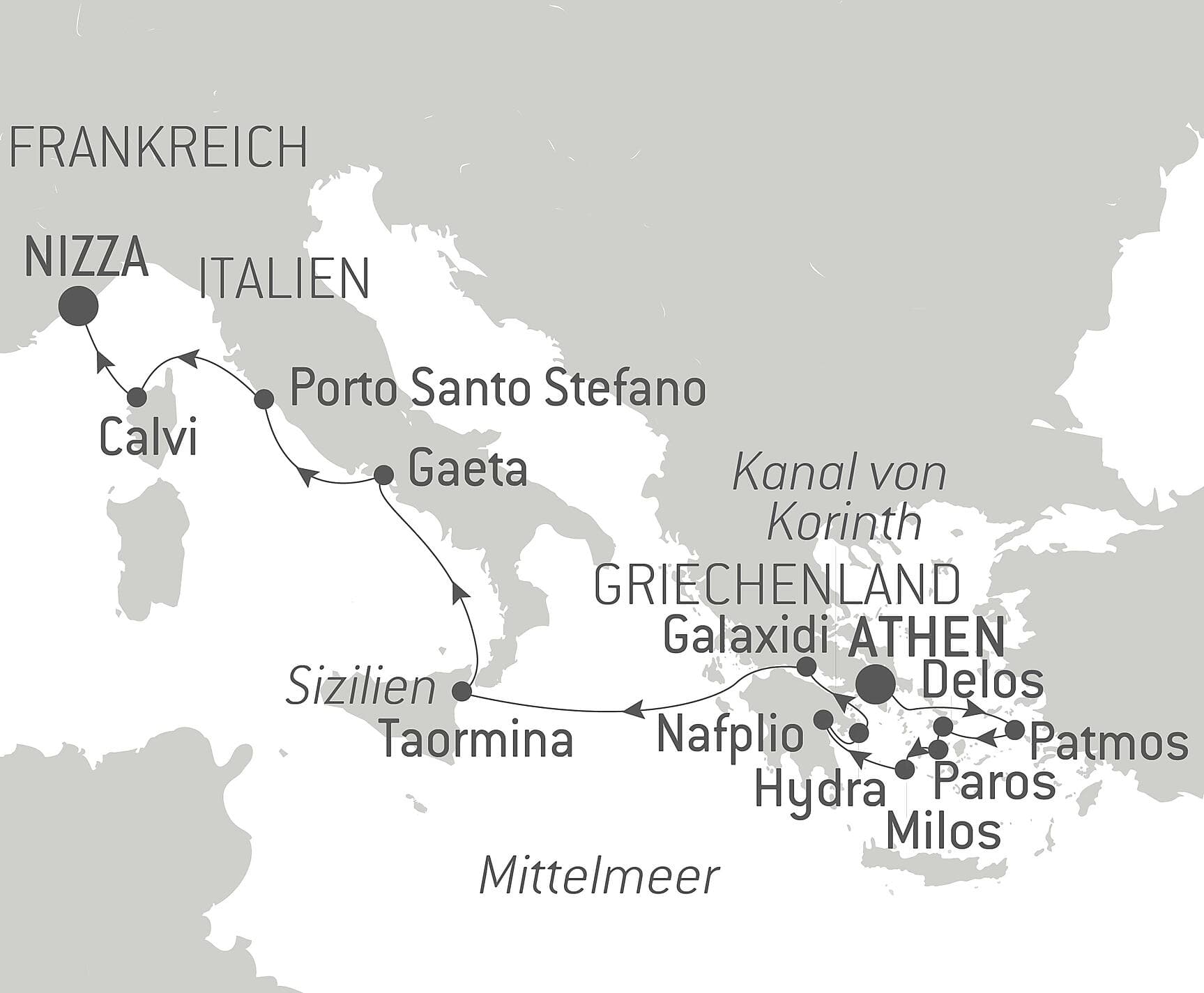 Auszeit im Mittelmeer