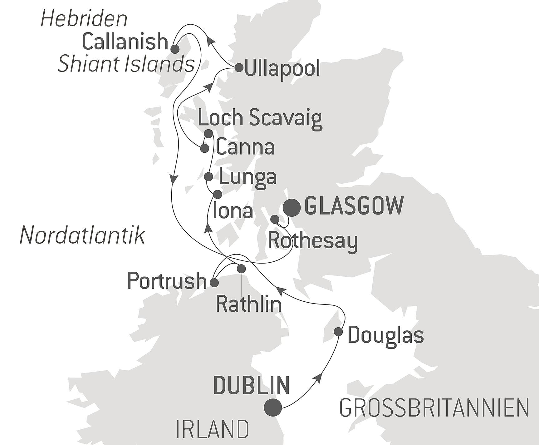 Der Archipel der Hebriden, Eintauchen in eine wilde Welt