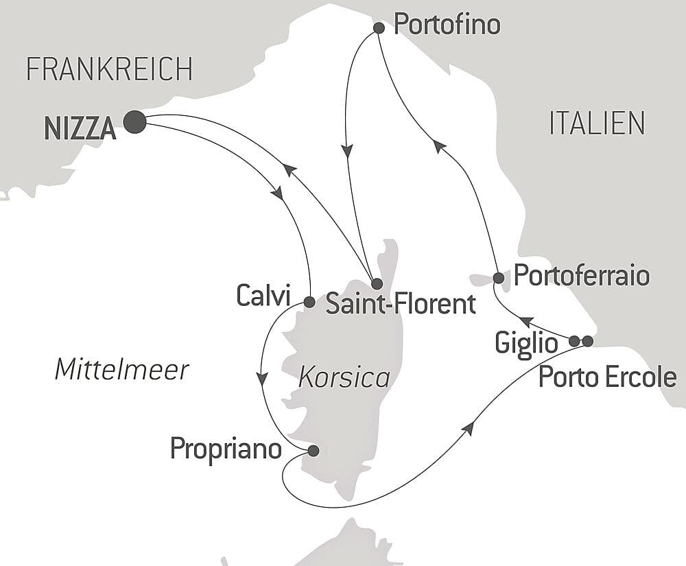 Korsika und der Toskanische Archipel vom Meer aus – mit Smithsonian Journeys