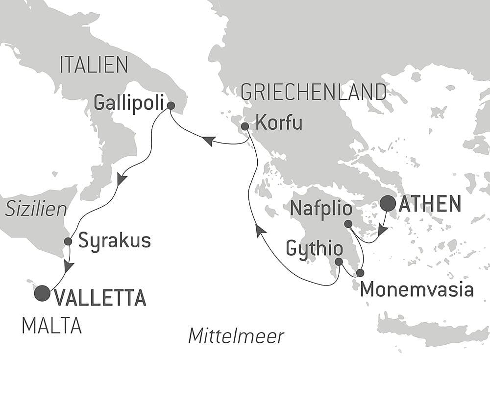 Antike Städte des Mittelmeers