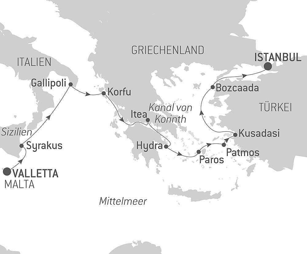 Faszinierende Inselwelt der Ägäis