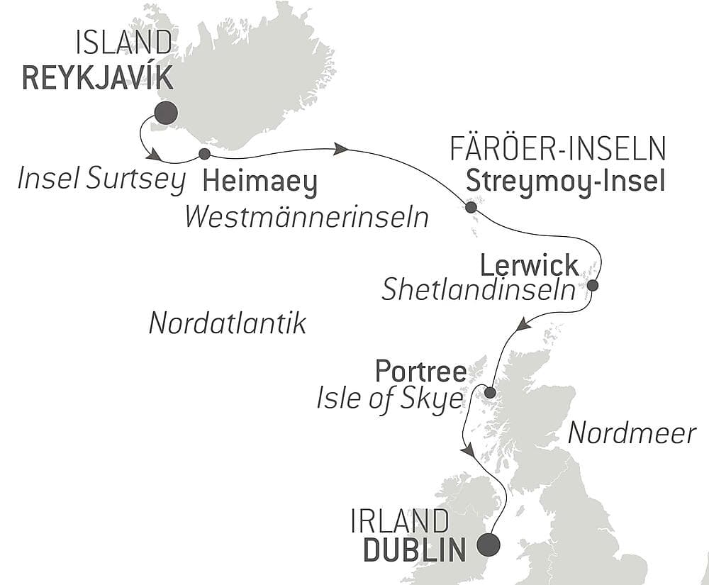 Totale Sonnenfinsternis, von Island bis Irland