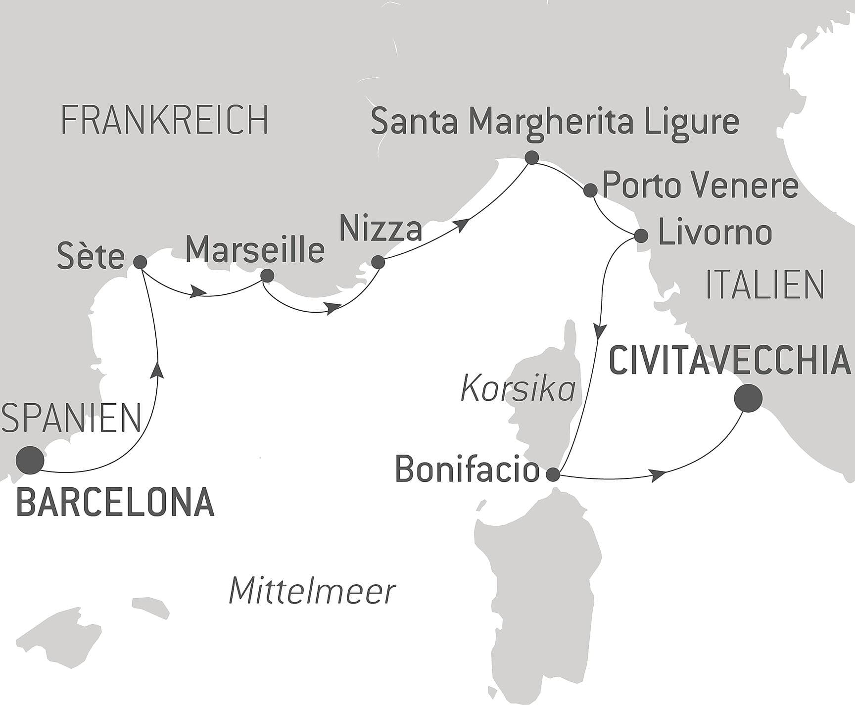 Südfrankreich und die Italienische Riviera vom Meer aus – mit Smithsonian Journeys