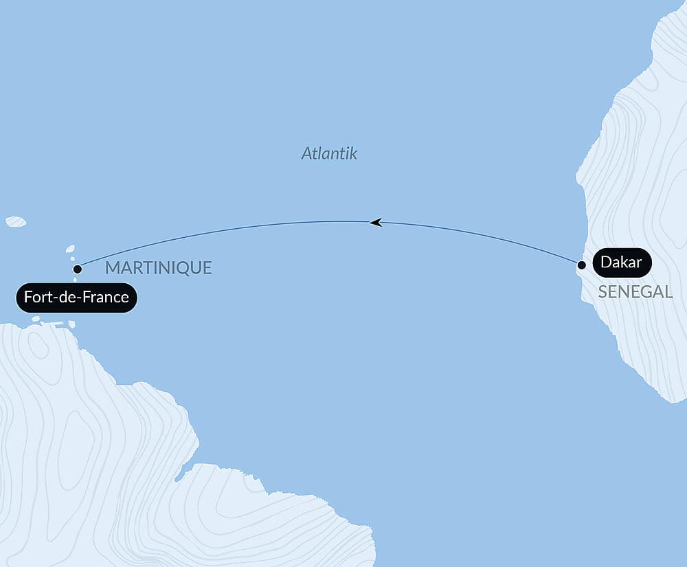 Ozean-Kreuzfahrt: Dakar - Fort-de-France null