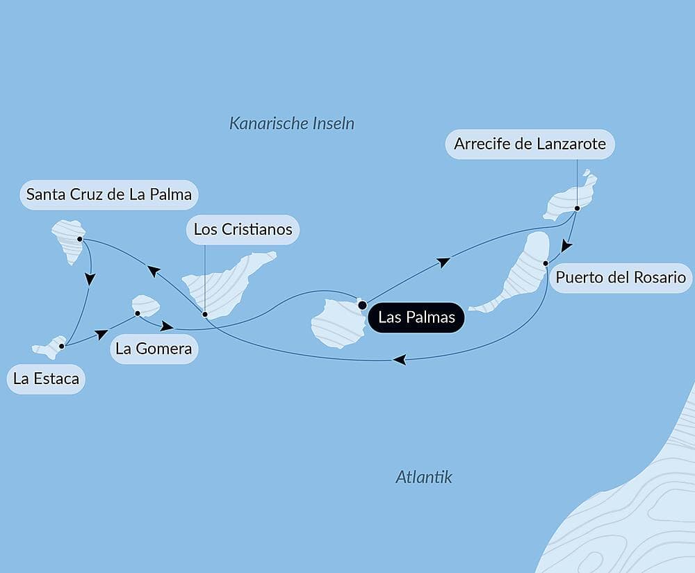 Die Kanarischen Inseln, Land der Kontraste null