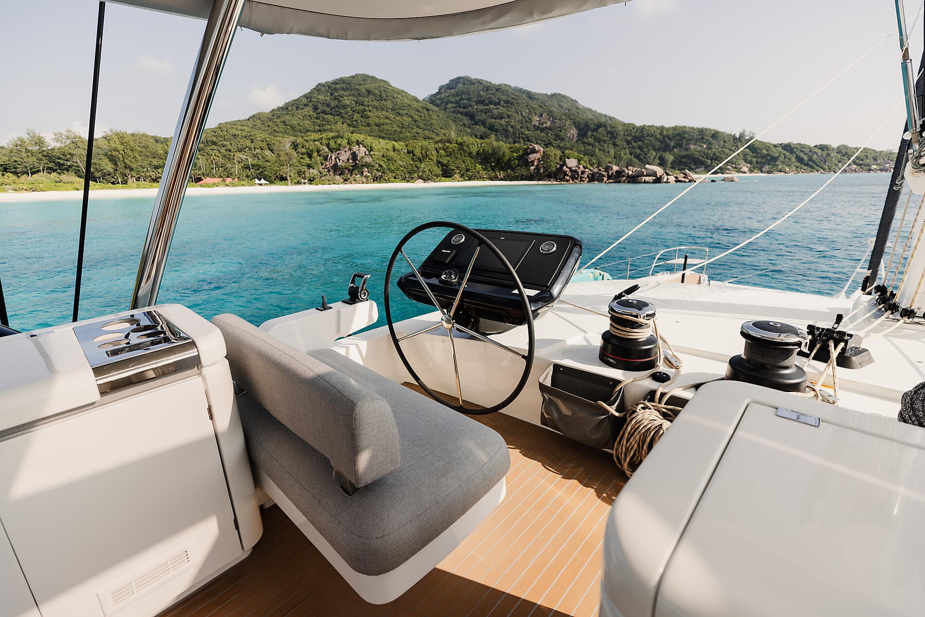 Die Seychellen unter den Segeln der Spirit of Ponant  