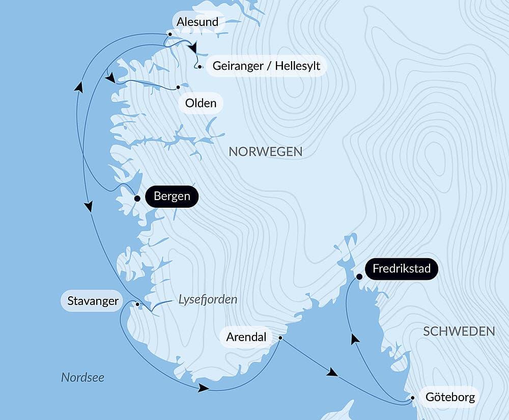 Kreuzfahrt durch die norwegischen Fjorde – mit Smithsonian Journeys null