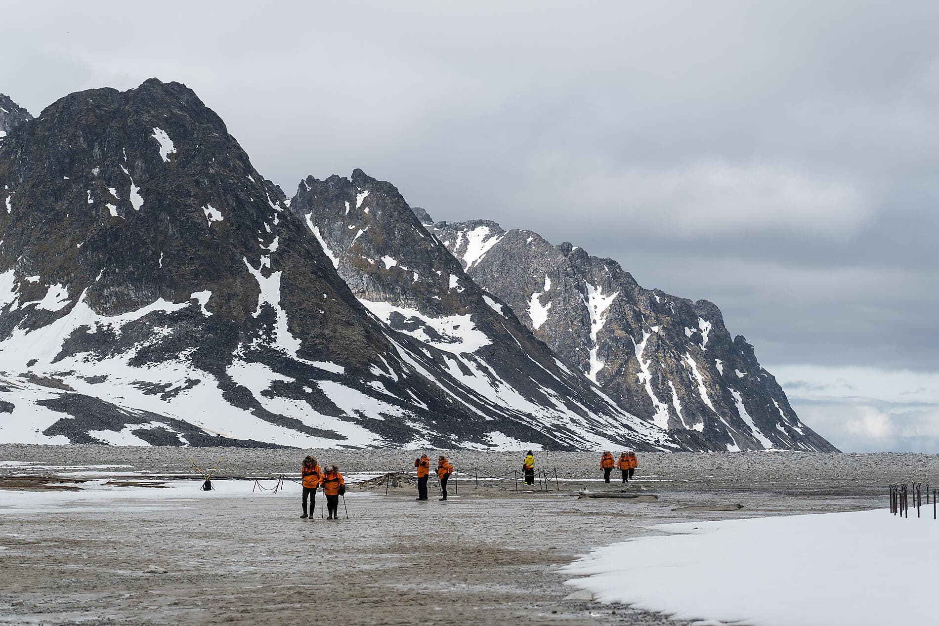 Im arktischen Eis von Spitzbergen nach Grönland 