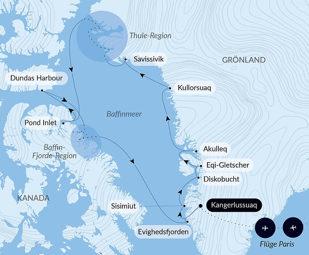 Kurs auf die ultimative Thule-Region null
