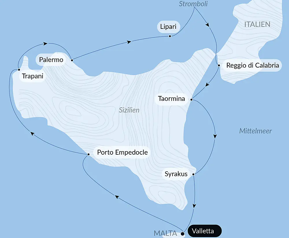 Genussreise Sizilien: Wein, Küche und Kultur