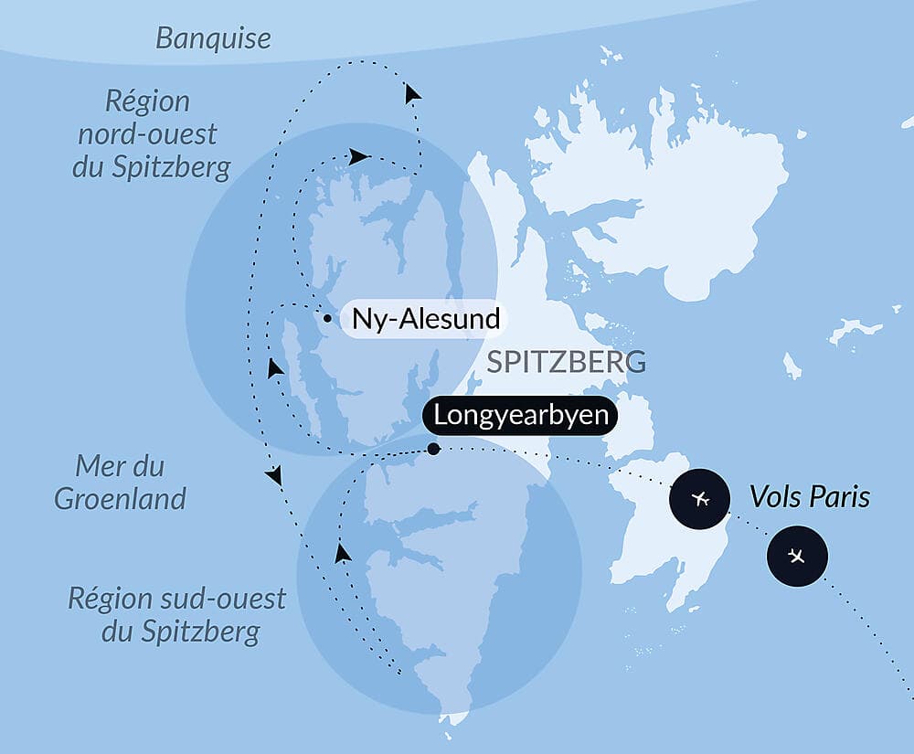 Spitzbergens Fjorde und Gletscher null