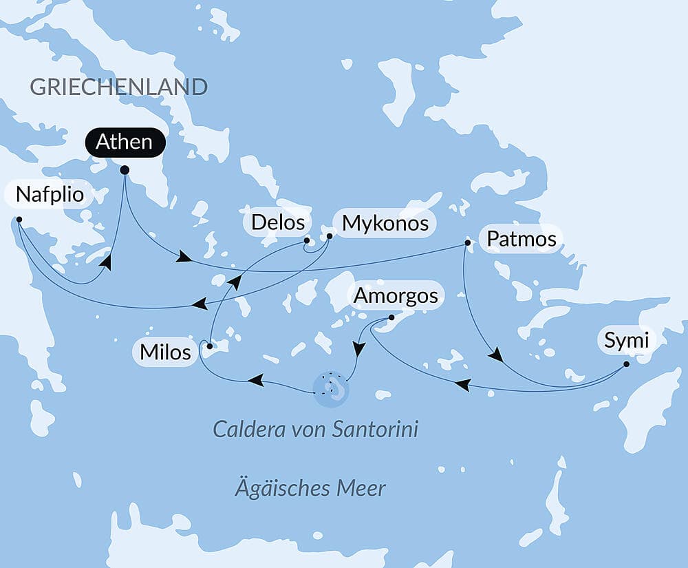 Entlang der griechischen Inseln der südlichen Ägäis – mit Smithsonian Journeys null