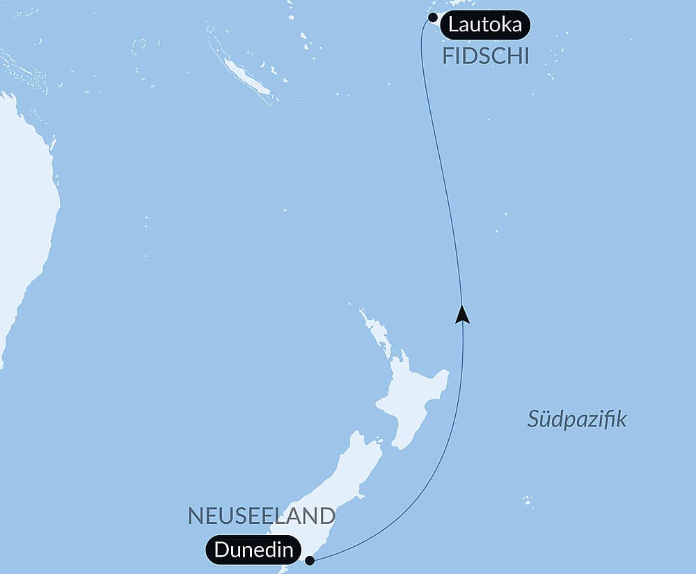 Ozean-Kreuzfahrt: Dunedin - Lautoka null