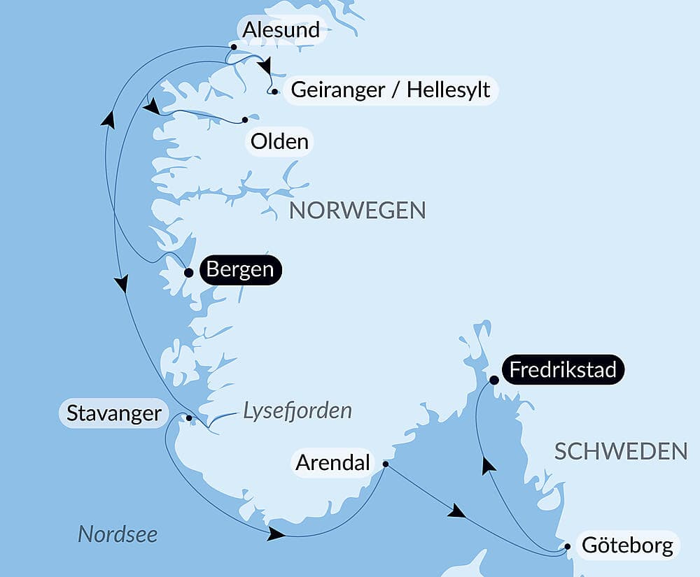 Kreuzfahrt durch die norwegischen Fjorde – mit Smithsonian Journeys