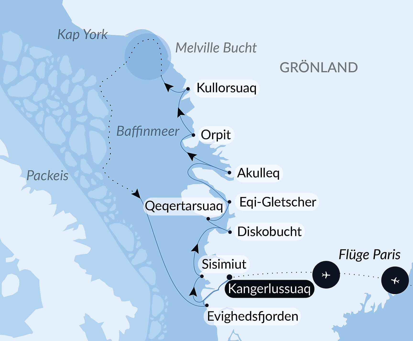 Geheimnisse des Baffinmeers