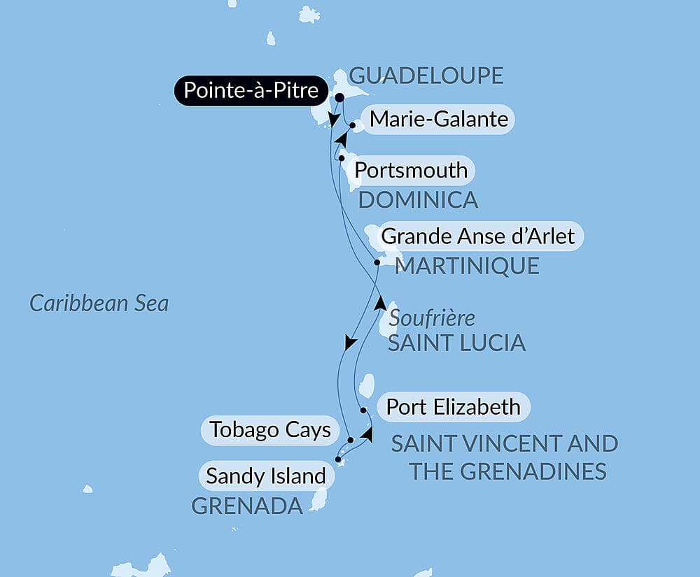 Die Inseln unter dem Winde – Karibik pur