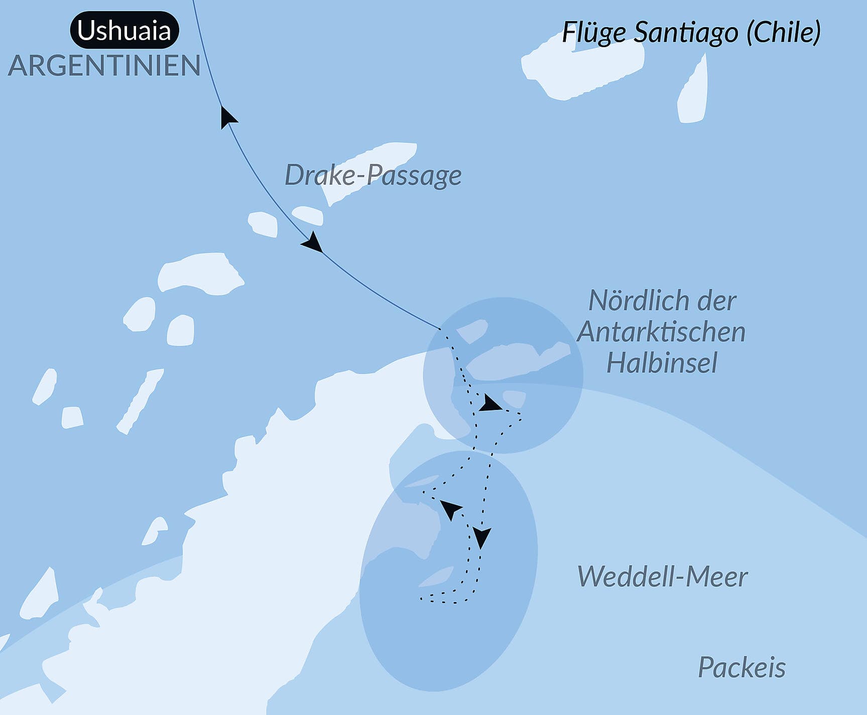 Die Kaiserpinguine des Weddell-Meers