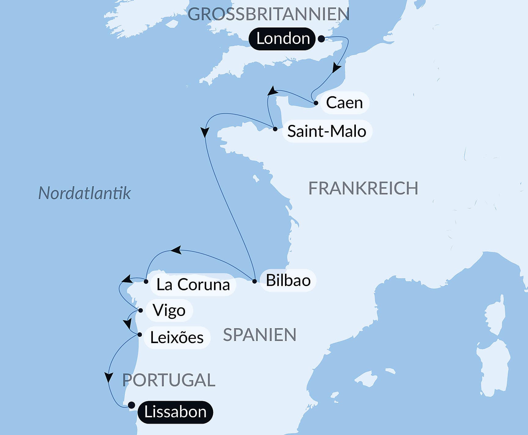 Von Lissabon nach London: Kreuzen an der Westküste Europas – mit Smithsonian Journeys
