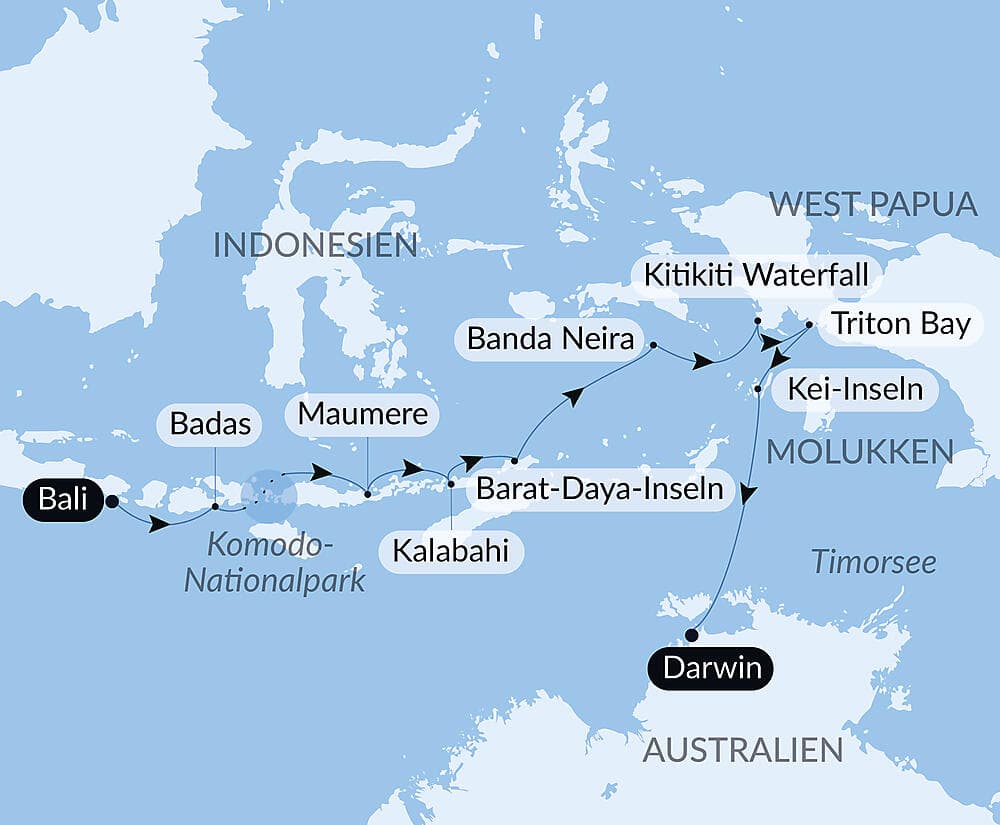 Reise nach Indonesien: Drachen, Riffe und die Gewürzinseln – mit Smithsonian Journeys
