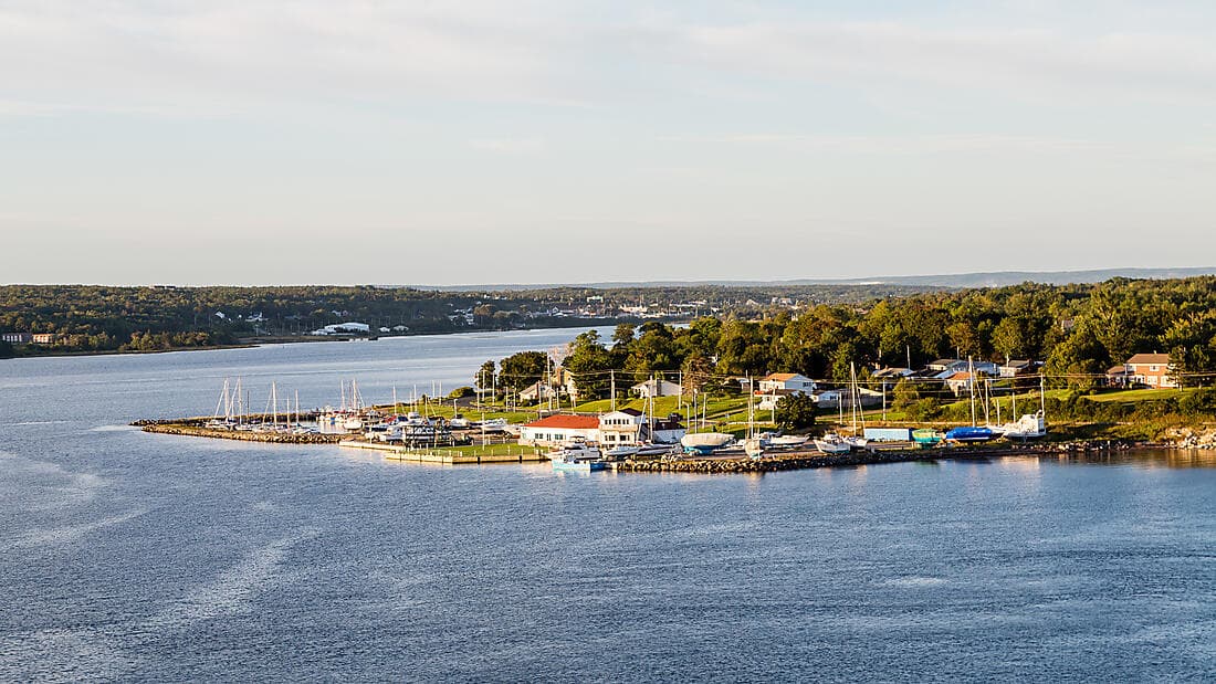 Historische nordamerikanische Küsten