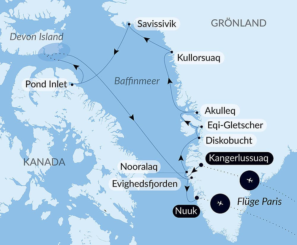 Geheimnisse des Baffinmeers
