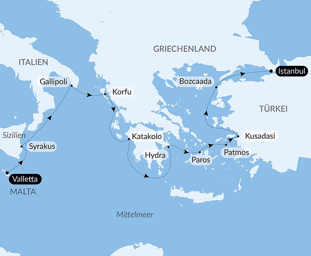 Faszinierende Inselwelt der Ägäis